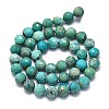 Natural HuBei Turquoise Beads Strands G-G106-C12-08-2