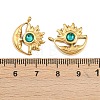 304 Stainless Steel Rhinestone Pendants STAS-Z166-24G-05-3