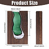 Wood Glass Vase Ornaments AJEW-WH0481-728-2