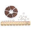 Red Copper Iron Plated Jump Rings with Container Nickel Free for Jewelry Making IFIN-PH0001-06R-NF-3