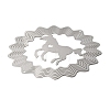 201 Stainless Steel 3D Rotating Hanging Wind Spinner STAS-C166-01E-P-2