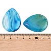Natural Banded Agate Pendants GG-K002-02B-3