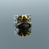 Retro 304 Stainless Steel Rhinestone Skull Finger Rings WG9869E-02-1