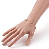 Brass Charms Bracelet & Necklace & Anklets Jewelry Sets SJEW-JS01168-13