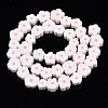 Handmade Polymer Clay Bead Strands CLAY-N011-48A-15-2