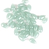 5Pcs Transparent Glass Beads X-GLAA-PW0001-25N-1