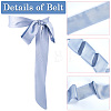 Long Thin Chiffon Silk-like Chain Belts for Women Girls AJEW-WH20001-48B-6