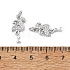 SHEGRACE Brass Micro Pave Cubic Zirconia Pendants XGRQ3P586-598P-3
