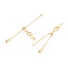 925 Sterling Silver Cable Chain Extenders STER-T008-61G-1