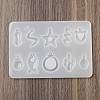 Geometrical Shape DIY Pendant Silicone Molds LS-DIY-E070-01B-2