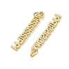 Brass Pendants KK-H256-02G-05-2
