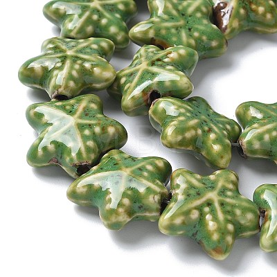 Ocean Series Handmade Porcelain Beads X1-PORC-R002-05-04-1