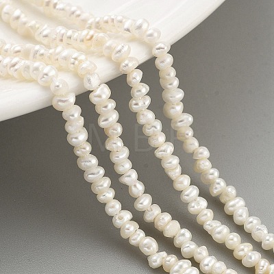 Natural Cultured Freshwater Pearl Beads Strands PEAR-C003-06A-1