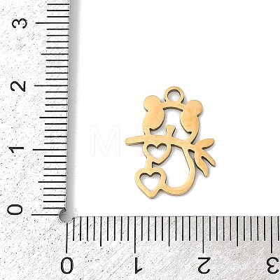 201 Stainless Steel Pendants STAS-F316-20G-1