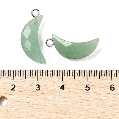 Natural Green Aventurine Pendants G-L614-D05-P02-1