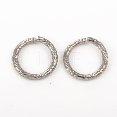 304 Stainless Steel Jump Ring X-STAS-G224-23P-01-1