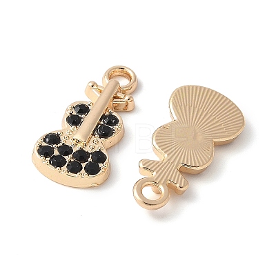 Alloy Rhinestone Pendants PALLOY-E775-06G-1