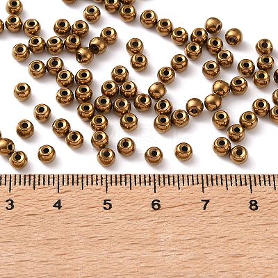 Electroplated Glass Beads GL-G001-02A-01-1