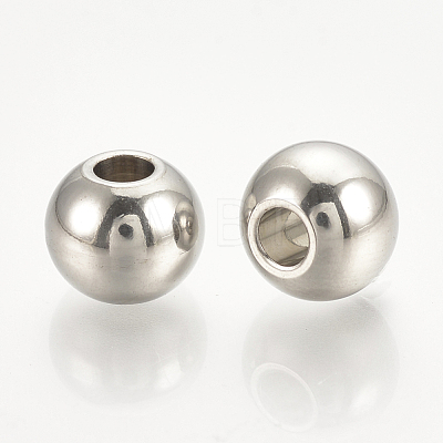 304 Stainless Steel Spacer Beads X-STAS-T021-4-1