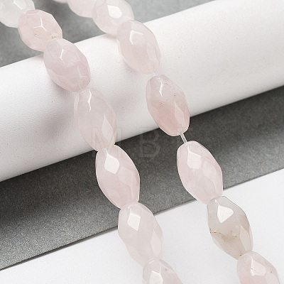 Natural Rose Quartz Beads Strands G-P520-C09-01-1