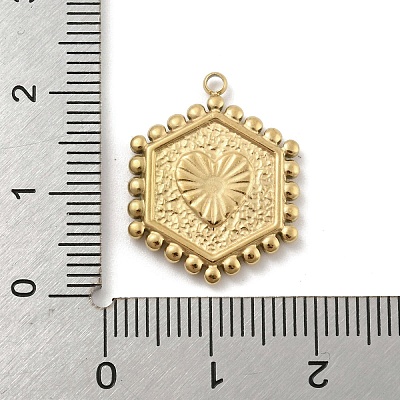 201 Stainless Steel Pendants LS-STAS-R227-01O-G-1