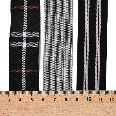 9 Yards 3 Styles Polyester Ribbon SRIB-A014-G12-1