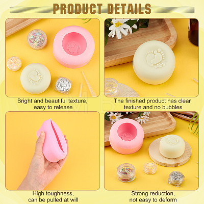 DIY Soap Silicone Molds DIY-WH0302-22-1