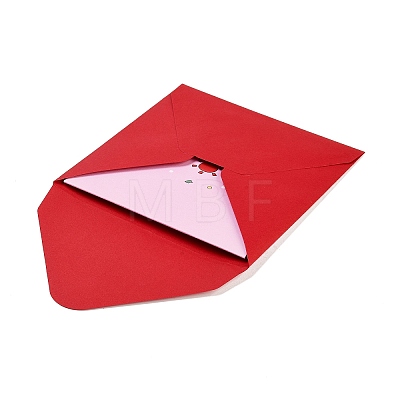 Square 3D Pop Up Paper Greeting Card AJEW-P123-A02-1