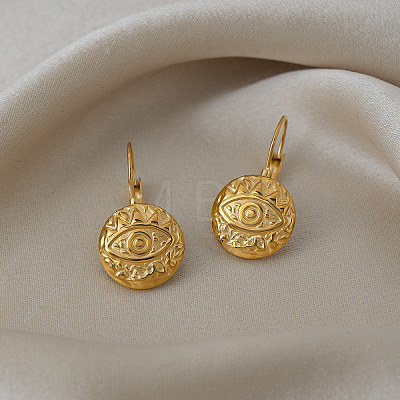 304 Stainless Steel Leverback Earrings for Women SW9817-1