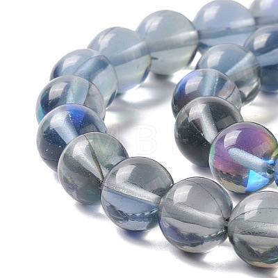 Synthetic Moonstone Beads Strands G-E573-02C-29-1