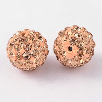 Pave Disco Ball Beads RB-H258-10MM-362-1