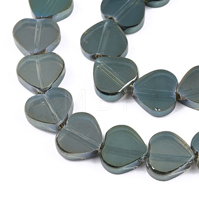 Electroplate Glass Beads Strands EGLA-N006-080-1