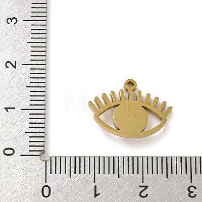 316 Surgical Stainless Steel Enamel Pendants STAS-M073-03G-1