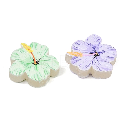 Luminous Printed Opaque Resin Beads RE-CBAC4C7-24-1