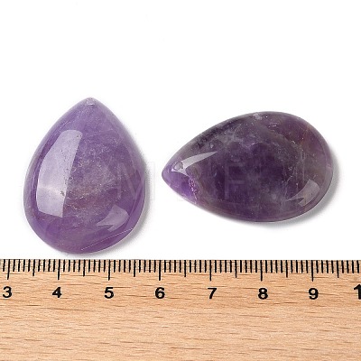 Natural Amethyst Pendants G-M416-08B-03-1