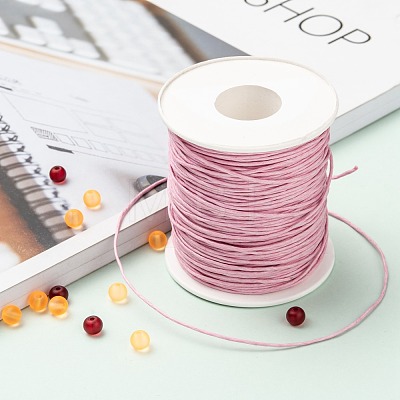 Eco-Friendly Waxed Cotton Thread Cords YC-R008-1.0mm-134-1