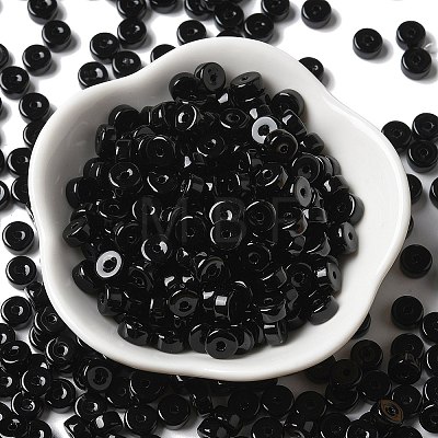 Opaque Colours Glass Seed Beads X-SEED-E001-P3x6mm-10-1