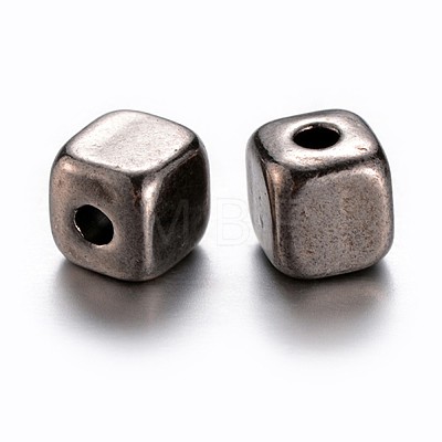 Tibetan Style Alloy Spacer Beads X-K0NP1051-1