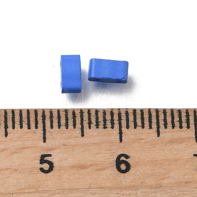 2-Hole Baking Paint Glass Seed Beads SEED-S023-17B-35-1
