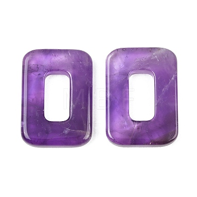 Natural Gemstone Pendants G-L658-E02-01-1