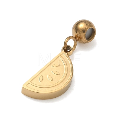 304 Stainless Steel Pendants STAS-K323-01B-G-1