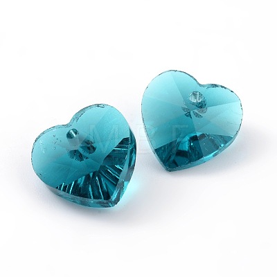 Romantic Valentines Ideas Glass Charms G030V14mm-14-1