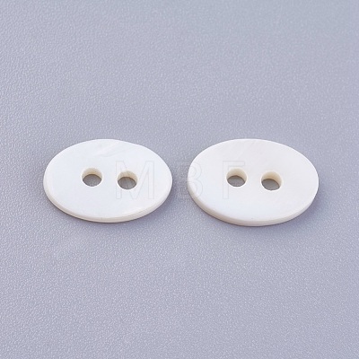 2-Hole Shell Buttons X-BSHE-P026-20-1