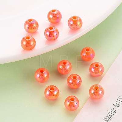 Opaque Acrylic Beads MACR-S370-D8mm-20-1