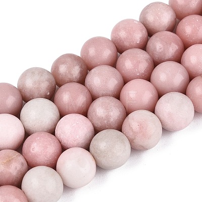 Natural Pink Opal Beads Strands G-N367-01D-01-1