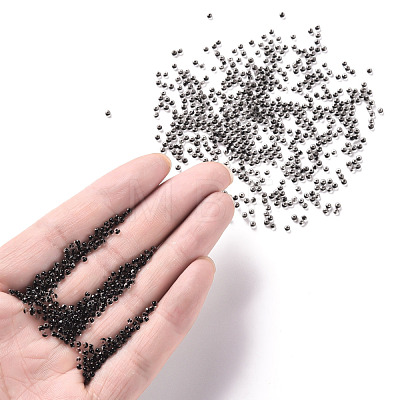 11/0 Grade A Transparent Glass Seed Beads X-SEED-N001-D-229-1