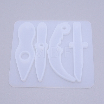 Self Defence Keychain Silicone Molds DIY-TAC0007-97D-1