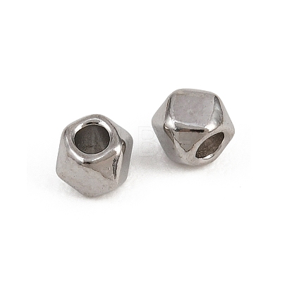 304 Stainless Steel Beads STAS-D394-02K-P-1