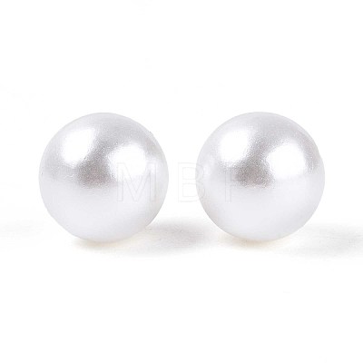 ABS Imitation Pearl Acrylic Beads OACR-S011-12mm-02-1