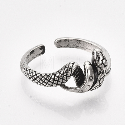 Alloy Cuff Finger Rings RJEW-T008-13-1